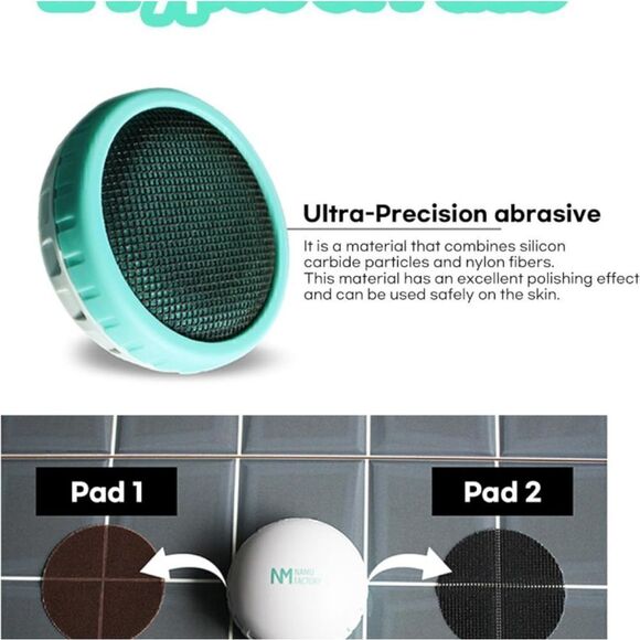 Dual Foot File. 2 abrasive pads. NIB - Picture 3 of 6